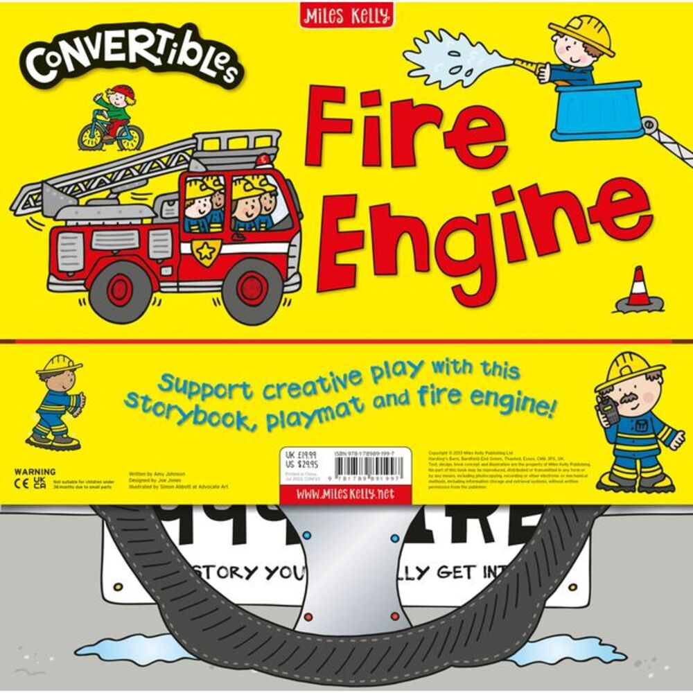 Convertible Fire Engine -- Miles Kelly